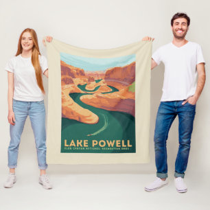 Sjö Powell Arizona & Utah Fleecefilt