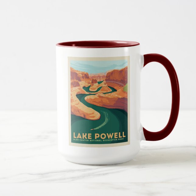 Sjö Powell | Arizona & Utah Mugg (Höger)