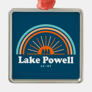 Sjö Powell Arizona Utah Rainbow Julgransprydnad Metall