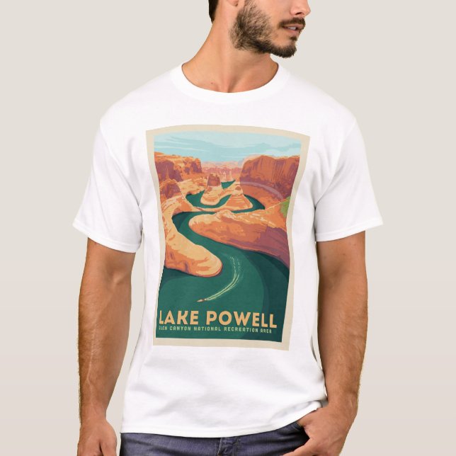 Sjö Powell | Arizona & Utah T Shirt (Framsida)