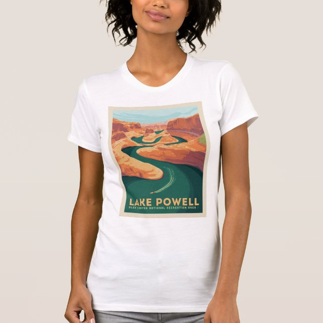Sjö Powell | Arizona & Utah T Shirt (Framsida)