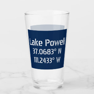 Sjö Powell AZ Latitude Longitud Glaskopp