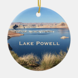 Sjö Powell AZ-Utah Gräns Travel Ornament