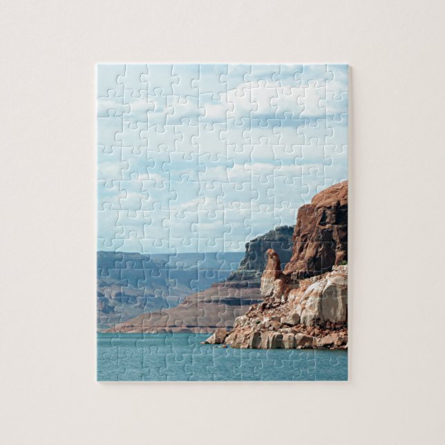 Sjö Powell, Glen Canyon, Arizona, USA 6 Pussel (Vertikal)