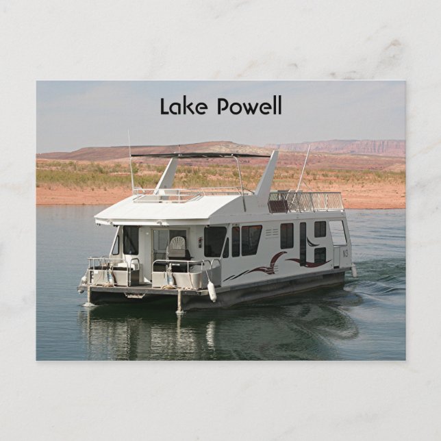Sjö Powell: Houseboat, Arizona, USA 5 Vykort (Framsida)