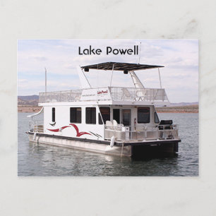 Sjö Powell: Houseboat, Arizona, USA 9 Vykort