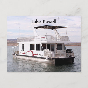Sjö Powell: Houseboat, Arizona, USA 9 Vykort