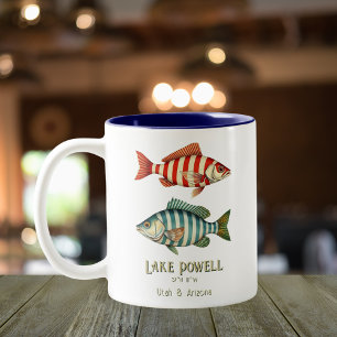 Sjö Powell Utah Arizona nautisk fisk Mugg