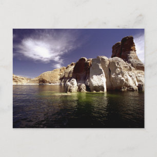 Sjö Powell Utah Postacard Vykort