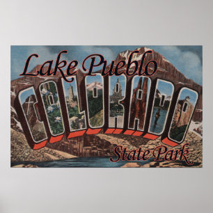 Sjö Pueblo State Park, Colorado Poster