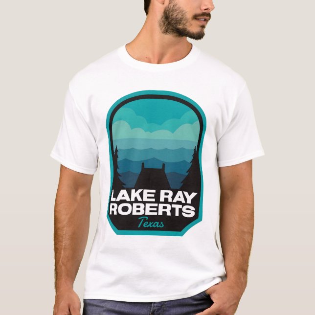 Sjö Ray Roberts Texas Summer T Shirt (Framsida)