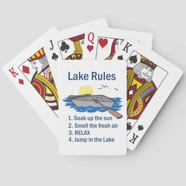 Sjö Regler Casinokort (Baksidan)