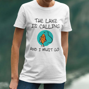 Sjö ringer och jag måste åka t shirt
