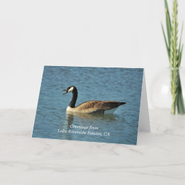 Sjö Riverside Gods, CA Greeting Card Kort