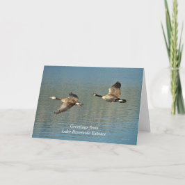 Sjö Riverside Gods Greeting Card Kort