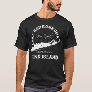 Sjö Ronkonkoma Long Island New York Varsity T Shirt