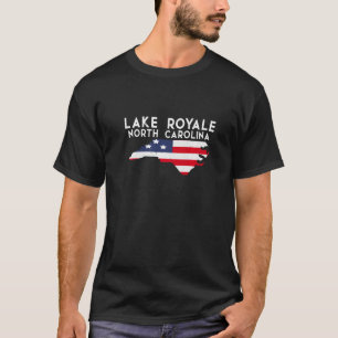Sjö Royale North Carolina USA State America Trave T Shirt