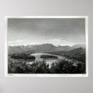 Sjö Sanford Adirondacks Poster