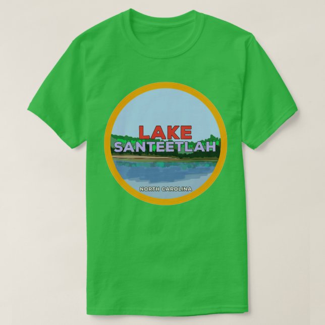 Sjö Santeetlah North olina T Shirt (Design framsida)