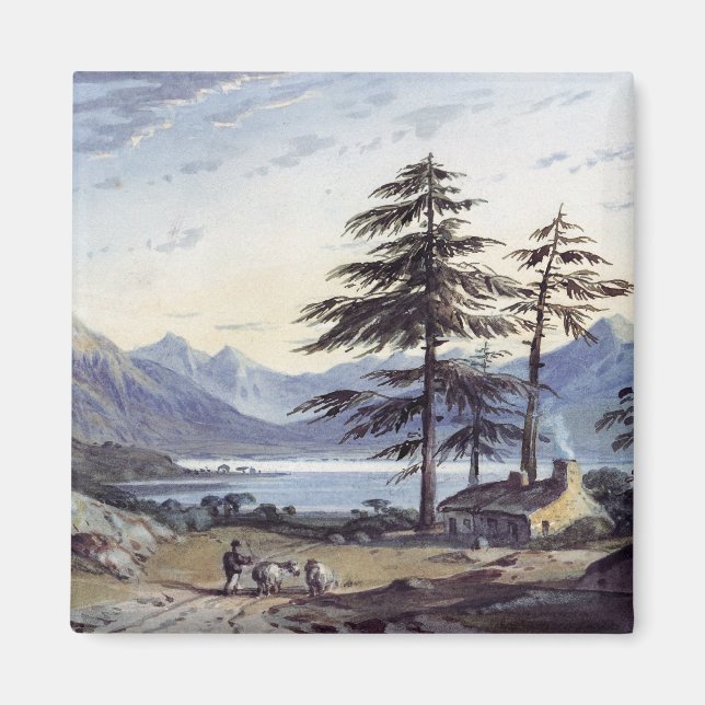 Sjö Scene Magnet (Framsidan)