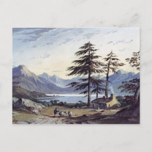 Sjö Scene Vykort