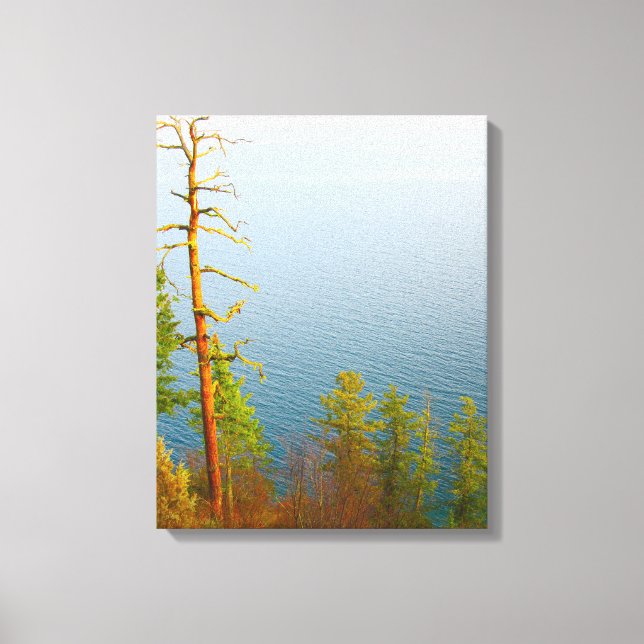 Sjö Scenery Wrapped Canvas (Framsida)