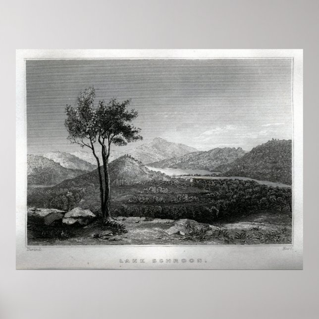 Sjö Schroon Poster (Framsidan)