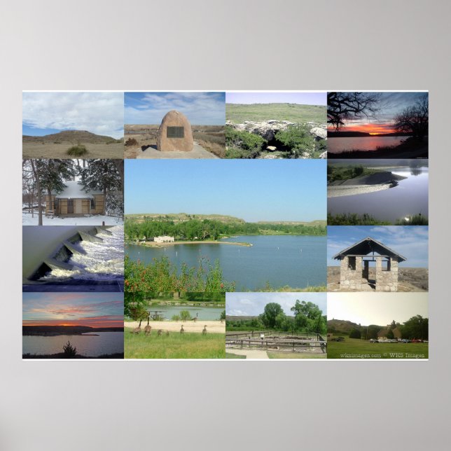 Sjö Scott State Park Poster (Framsidan)