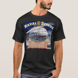Sjö- serva av Kanada Tee Shirt