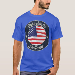 Sjö Shafer - Patriotic Indiana Souvenir T-Shirt