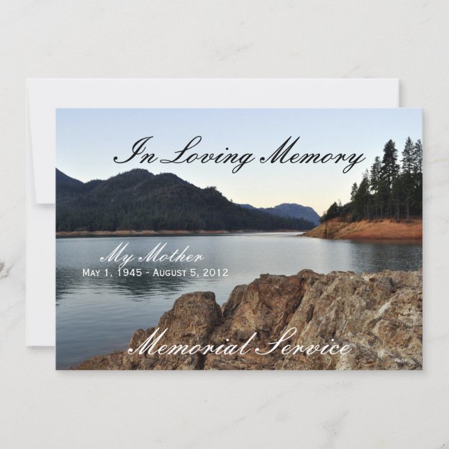 Sjö Shasta Meddelande (Framsida)