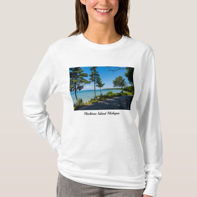 Sjö Shore Drive Paradise Långärmad T-Shirt (Framsida)