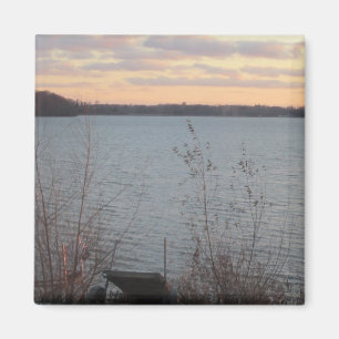 Sjö Shore Sunset Magnet