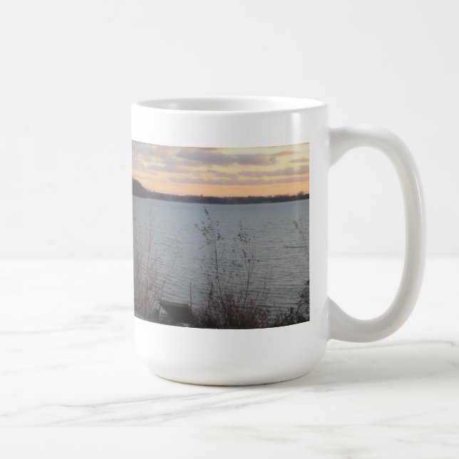 Sjö Shore Sunset Mugg (Höger)