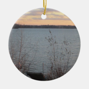 Sjö Shore Sunset Ornament