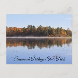 Sjö Shumway, Savannah Portage State Park Postcard Vykort