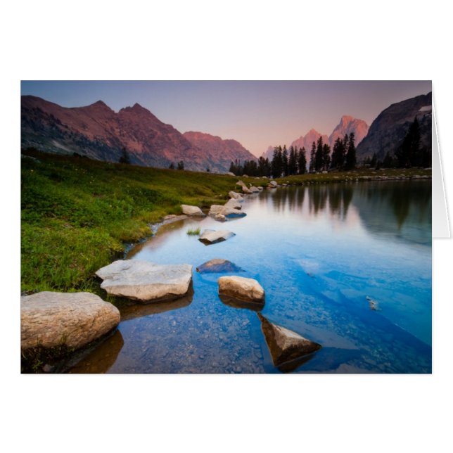 Sjö Solitude Hälsningskort (Framsidan Horizontal)