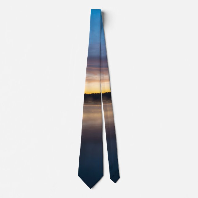 Sjö Springfield Autumn Sunrise Neck Tie Slips (Framsida)