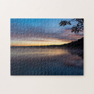 Sjö Springfield Autumn Sunrise Pussel