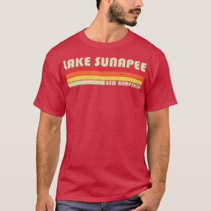 SJÖ SUNAPEE NEW HAMPSHIRE FUNNY Fishing Camping S T Shirt