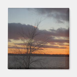 Sjö Sunset Magnet
