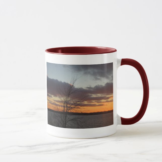 Sjö Sunset Mugg (Höger)