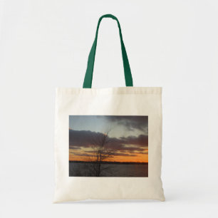Sjö Sunset Tote Bag Tygkasse