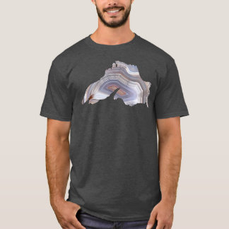 Sjö Superior Agate Underbar Gift for Rockhounds T Shirt