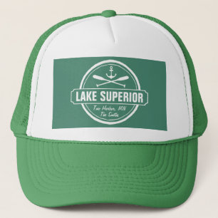 Sjö Superior, anpassningsbar City, namn, ansar, p Truckerkeps