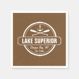 Sjö Superior, anpassningsbar City, namn, ansar, pa Pappersservett
