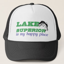 Sjö Superior är min lycklig ställe Keps