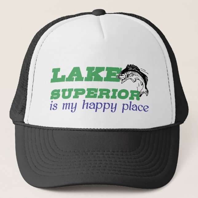 Sjö Superior är min lycklig ställe Keps (Framsida)