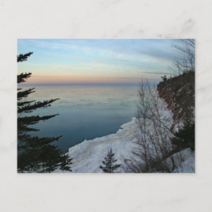 Sjö Superior Cliffs, Michigans övre Peninsula Vykort