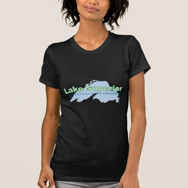 Sjö Superior, det kallar de inte för ingenting T-shirt (Framsida)